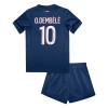 Maillot de Supporter Paris Saint-Germain Dembele 10 Domicile 2024-25 Pour Enfant